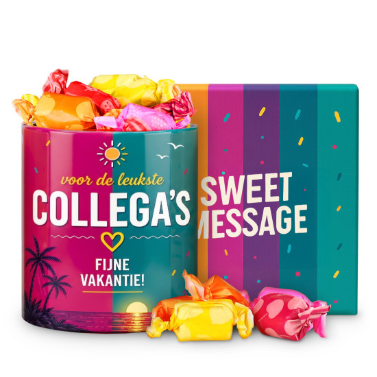 Sweet Message -  Voor de Leukste Collega's