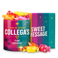 Sweet Message -  Voor de Leukste Collega's