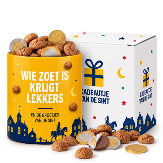 Cadeautje van de Sint - Wie Zoet is Krijgt Lekkers