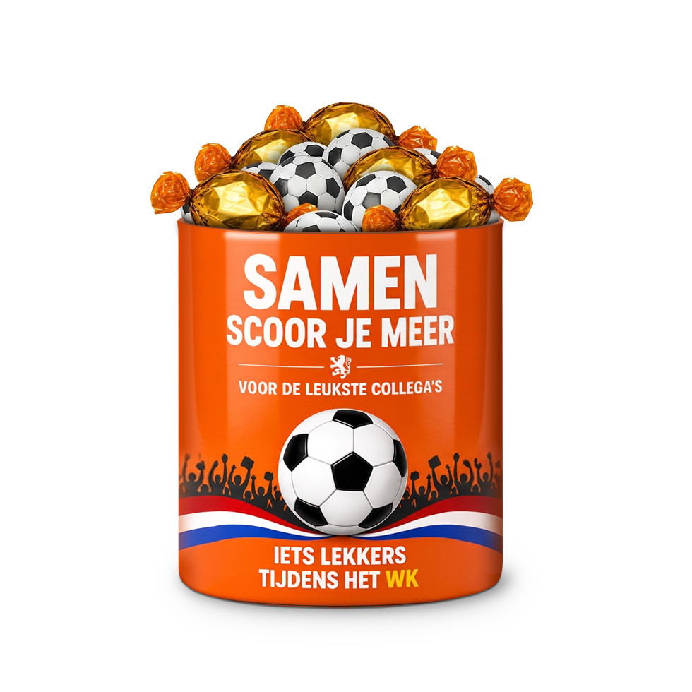 WK Snoeppot - Samen Scoor Je Meer