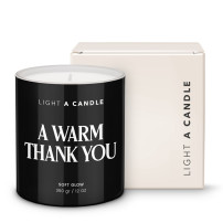 Light a Candle - A Warm Thank You - Bedankje Kerst