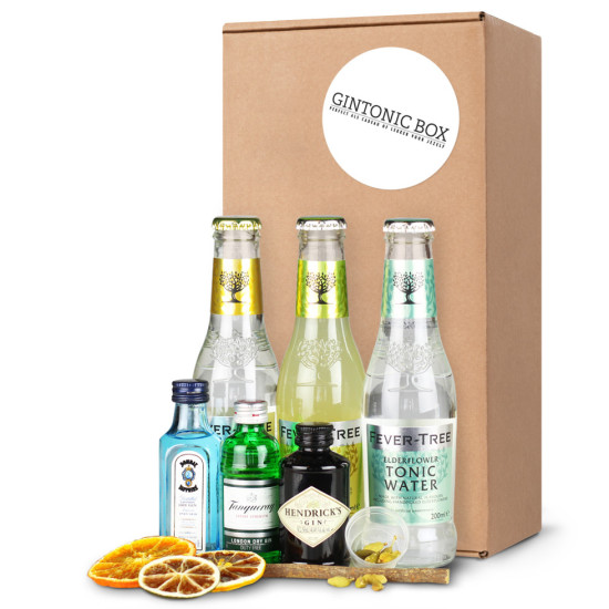 Gin Tonic Box - Fever Tree Gin Proeverij