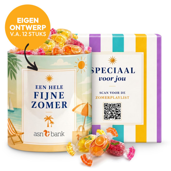 Sweet Message - Zomer Potje Eigen Ontwerp
