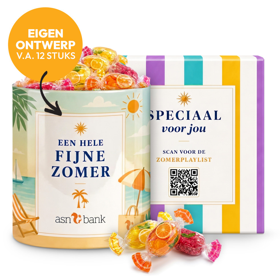 Sweet Message - Zomer Potje Eigen Ontwerp