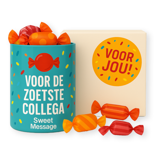 Sweet Message - Voor De Zoetste Collega