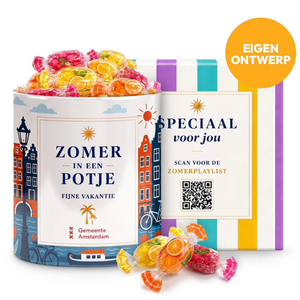 Sweet Message - Zomer Potje Eigen Ontwerp