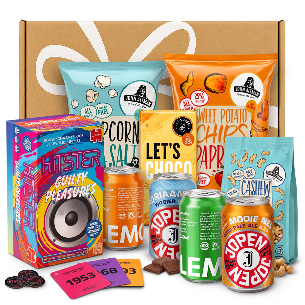 Unwrap Happiness - Hitster Beer, Soda & Bites