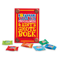 Tony's Chocolonely - & Sint's Grote Boek Sinterklaaspakket
