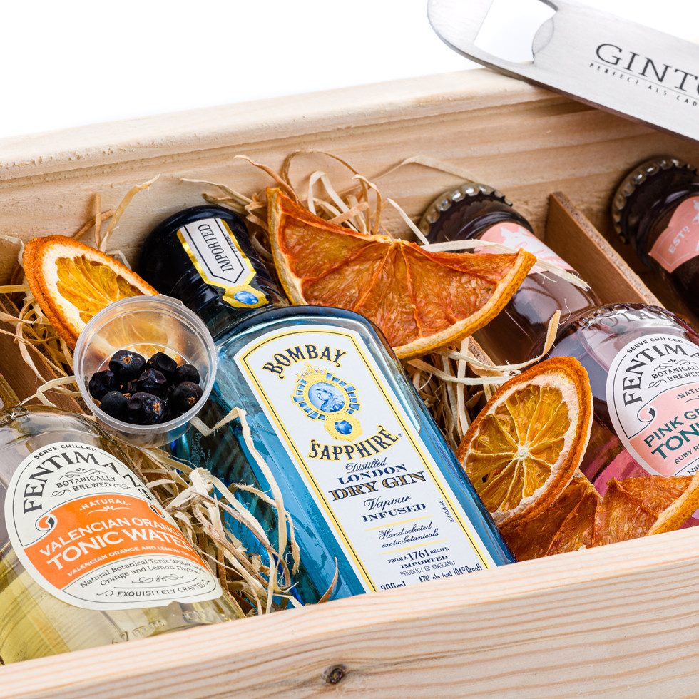 Gin Tonic Box - Fentimans & Bombay Sapphire