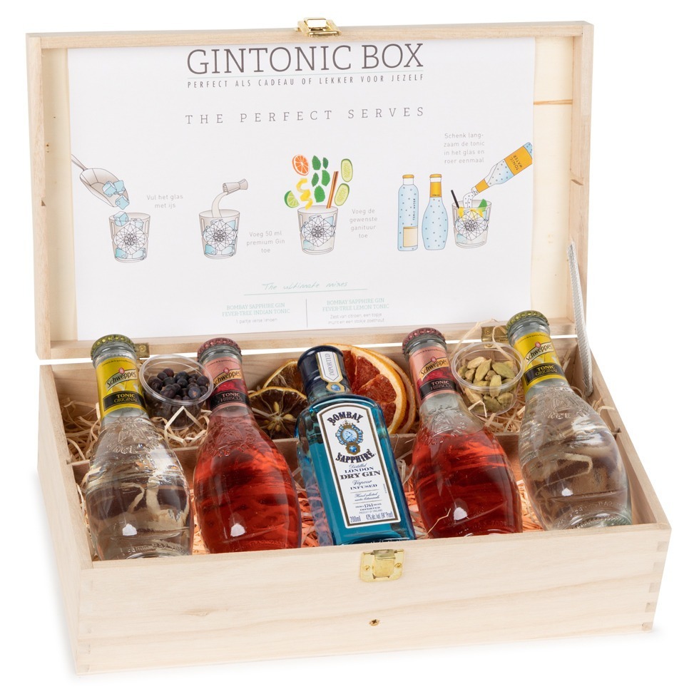 Gin Tonic Box - Schweppes & Bombay Sapphire