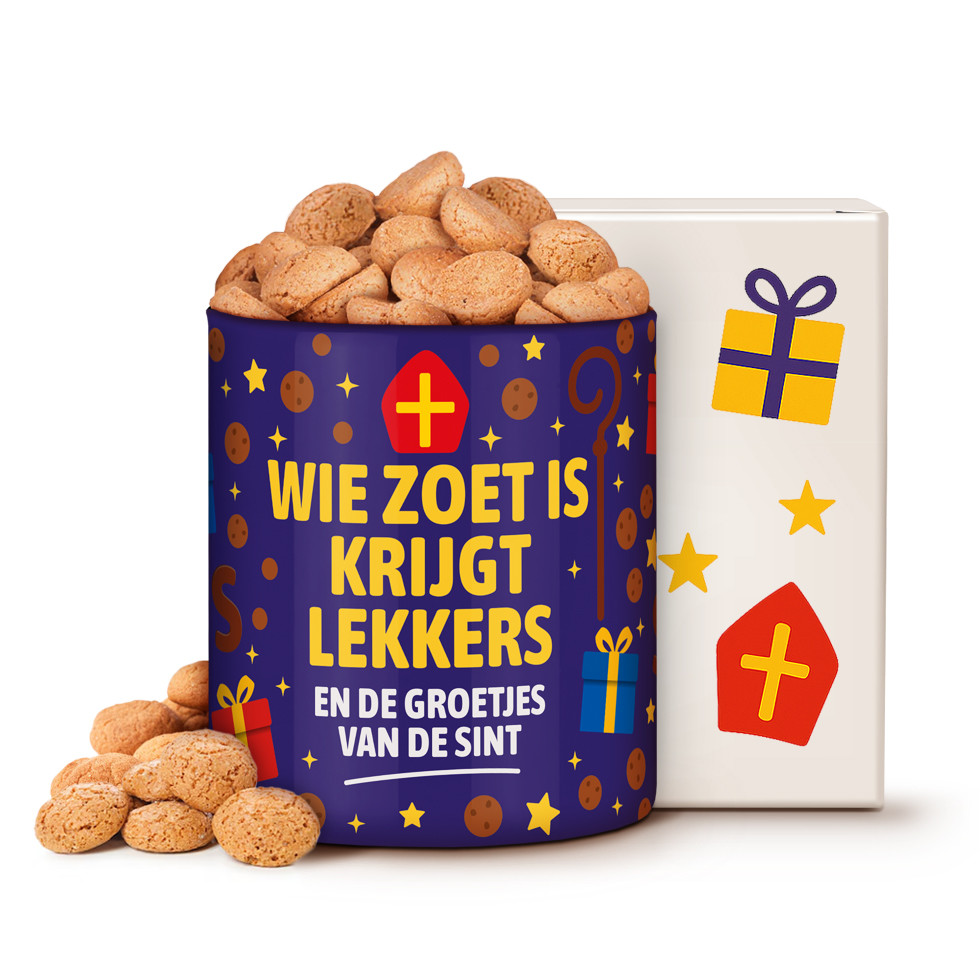 Cadeautje van de Sint - Wie Zoet Is Krijgt Lekkers